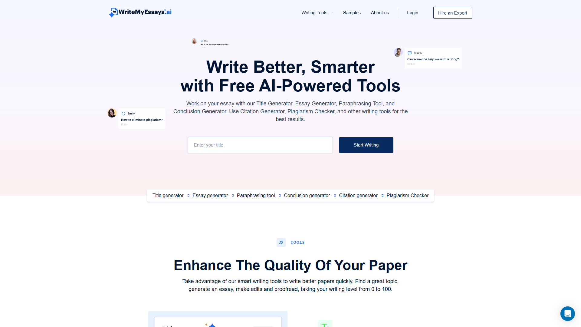 WriteMyEssays.ai WriteMyEssays.ai