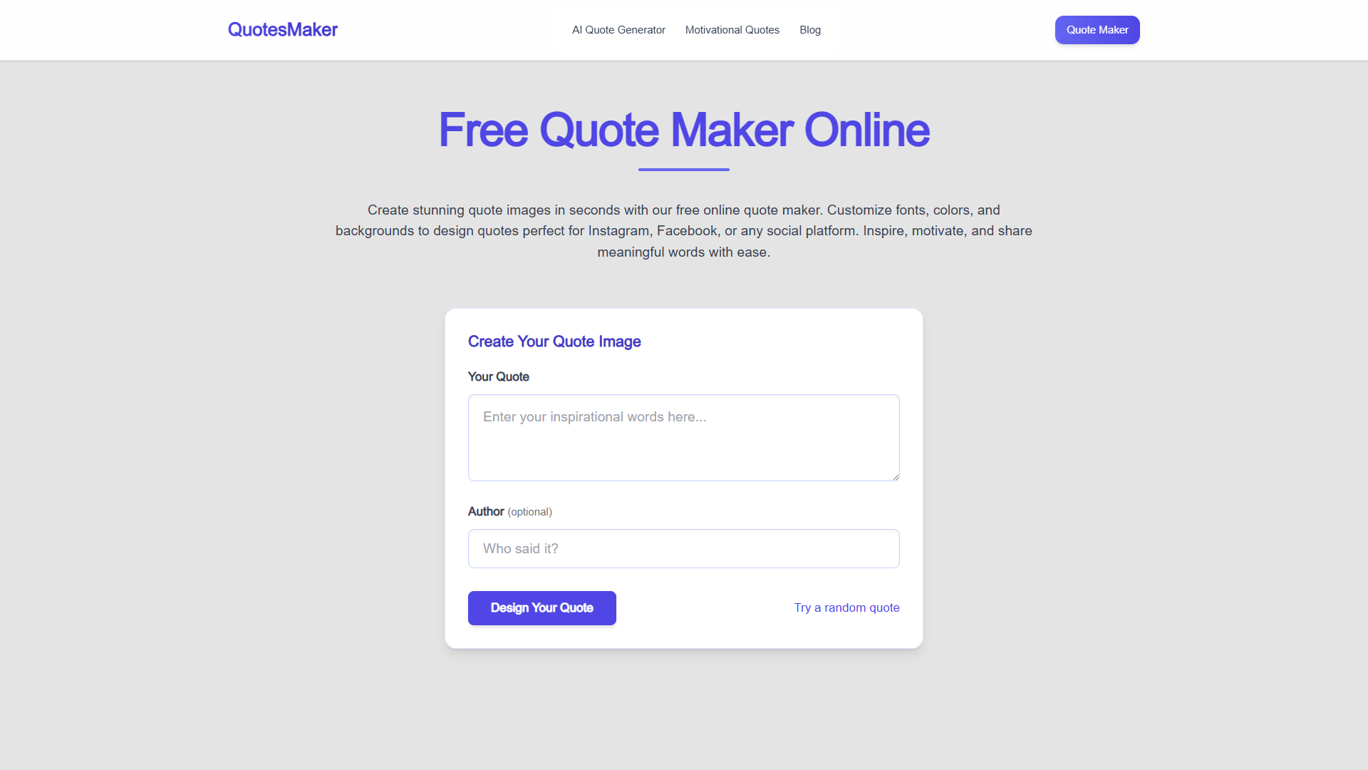 QuotesMaker QuotesMaker